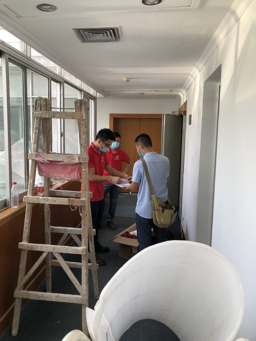 消防工程簽收移交，新林消防